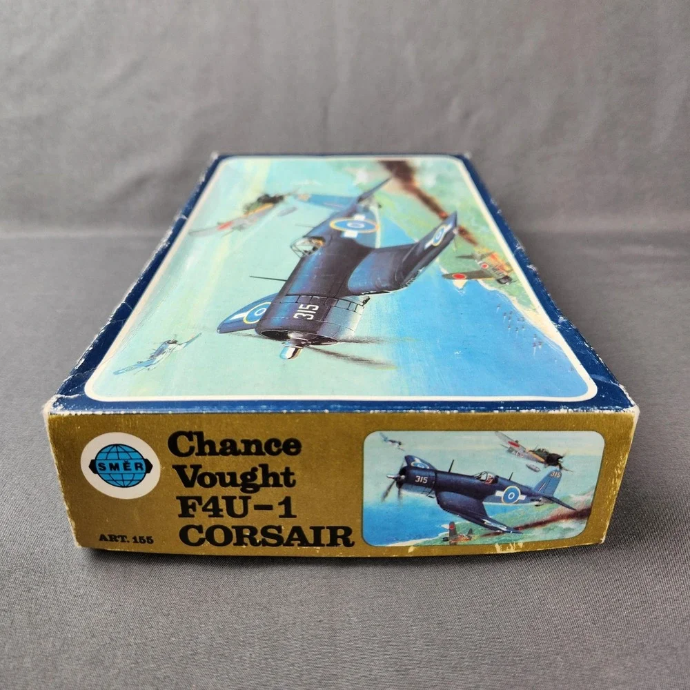 SMER F4U-1 Corsair 1:72 Plastic Model Kit Vought WWII‎ Art 155 Unbuilt Aircraft